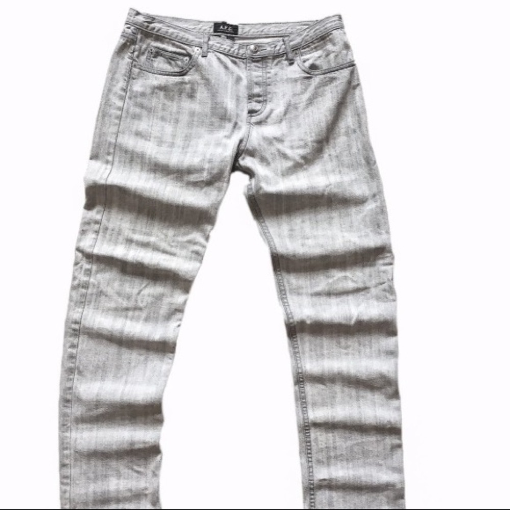 A.P.C. x Paris x Luxury Gray Jeans
